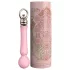 ZALO - lyx massager vibrator med uppladdningsbart batteri - rosa