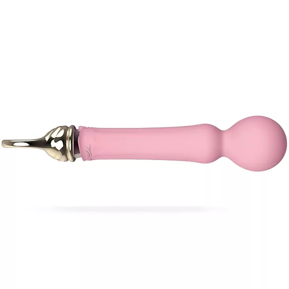 ZALO - lyx massager vibrator med uppladdningsbart batteri - rosa