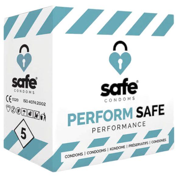 SAFE Perform Safe - extra tåliga kondomer (5 st)