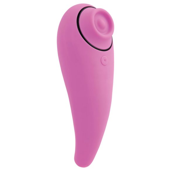 FeelzToys - klitorisstimulator vibrator 2i1 uppladdningsbar silikon rosa