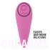 FeelzToys - klitorisstimulator vibrator 2i1 uppladdningsbar silikon rosa