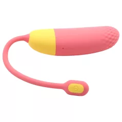   Magic Motion Vini - vibratorägg med app - uppladdningsbar - orange