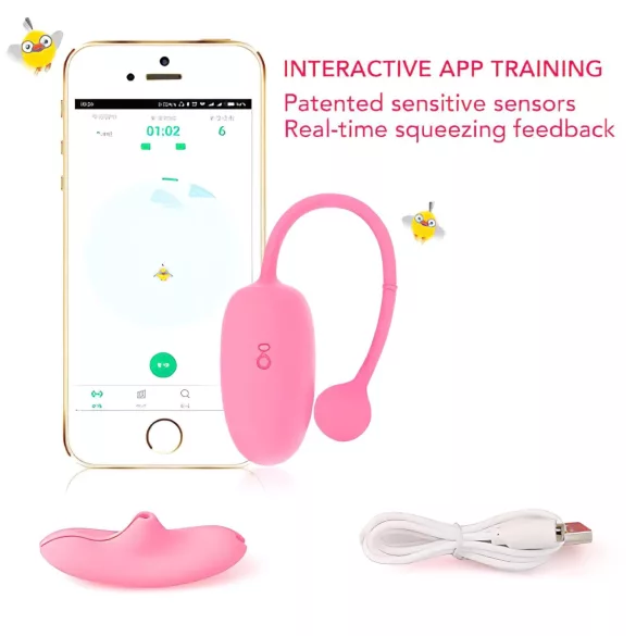 Magic Motion Kegel Coach - vibrerande geishakulor (rosa)