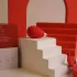 Magic Motion Sundae - bärbart appstyrt vibrerande ägg (röd)