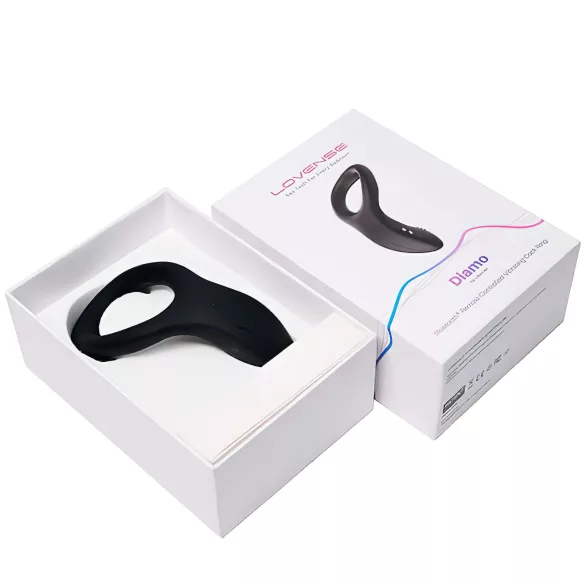 LOVENSE Diamo - smart, vibrerande penisring (svart)