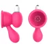 Aixiasia Bobo - bröstvibrator med sugfunktion - rosa