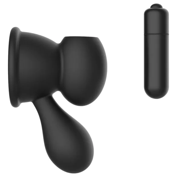 Aixiasia Bobo - bröstvibrator med sugfunktion - rosa