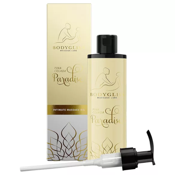 Bodygliss - massageolja och glidmedel - pina colada - 150ml