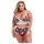 Baci Plus Size - bh-set med blommig spets - stora storlekar