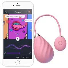   Magic Motion Sundae - vibratorägg med appstyrning - uppladdningsbar - rosa