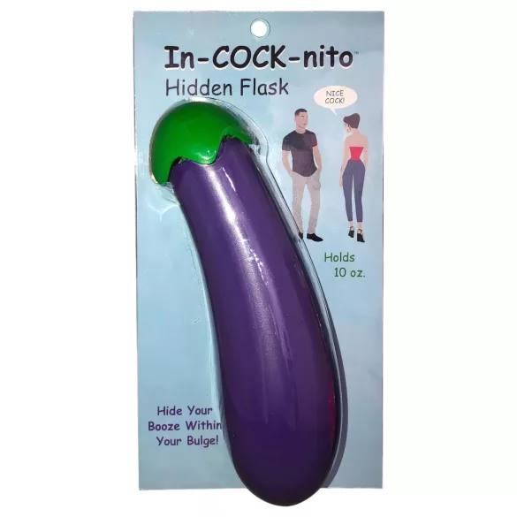 In-cock-nito - aubergineflaska (lila)