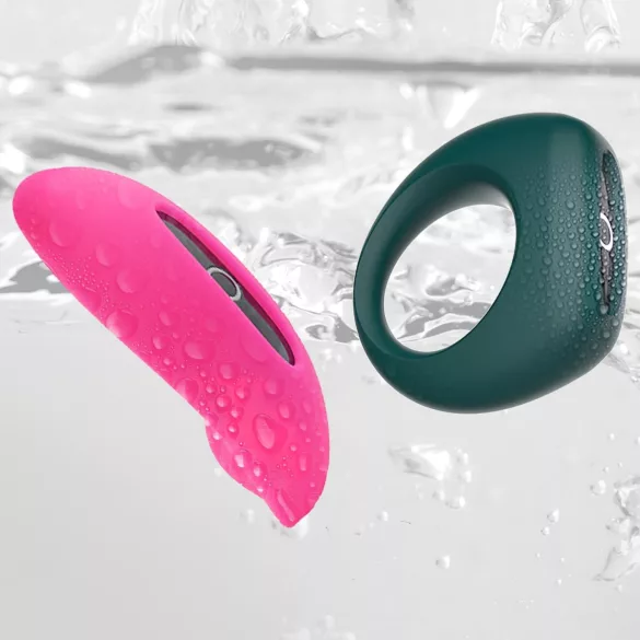Magic Motion - parvibrator set - rosa/grön