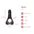 Magic Motion Rise - vibratorring med app - uppladdningsbar - svart