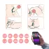 Magic Motion Rise - App‑styrd vibrerande penisring för män (grön)