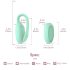 Magic Motion FitCute - smart, laddningsbar geishakulor (mint)