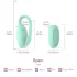 Magic Motion FitCute - App-styrd vibrerande geishakula (mint)