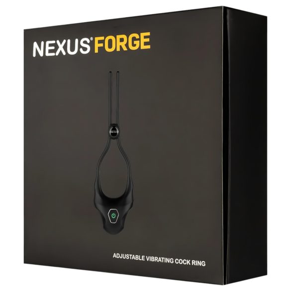 Nexus Forge - justerbar vibratorring för penis - svart