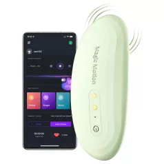Magic Motion Nyx - bärbar appstyrd trosvibrator (grön)