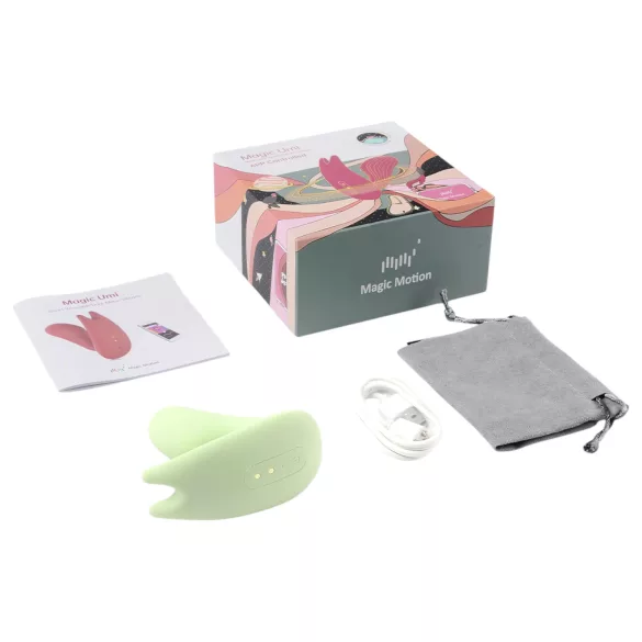 Magic Motion Umi - App-styrd 2-i-1 vibrator (grön)