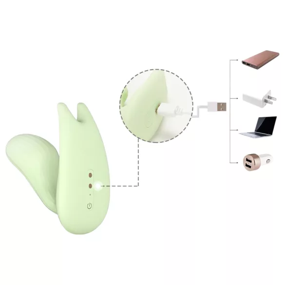 Magic Motion Umi - App-styrd 2-i-1 vibrator (grön)