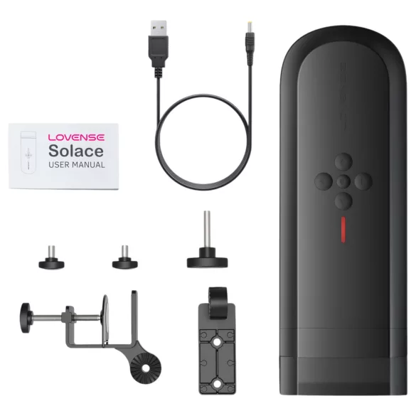 Lovense Solace - App-styrd masturbator för män (svart)