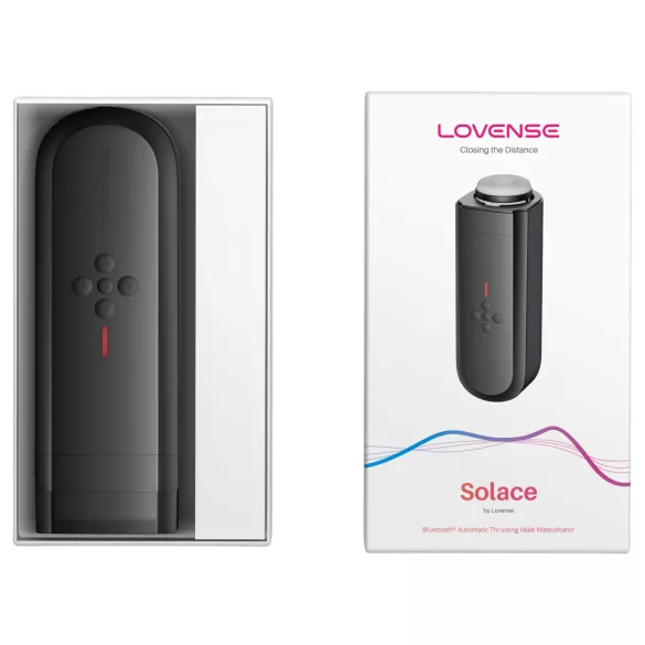 Lovense Solace - App-styrd masturbator för män (svart)
