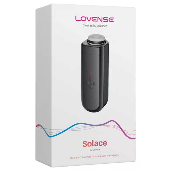 Lovense Solace - App-styrd masturbator för män (svart)
