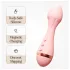 Vush Fleur - uppladdningsbar, vattentät massagevibrator (rosa)