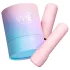 Vush - minivibrator med uppladdningsbart batteri och vattentät - rosa