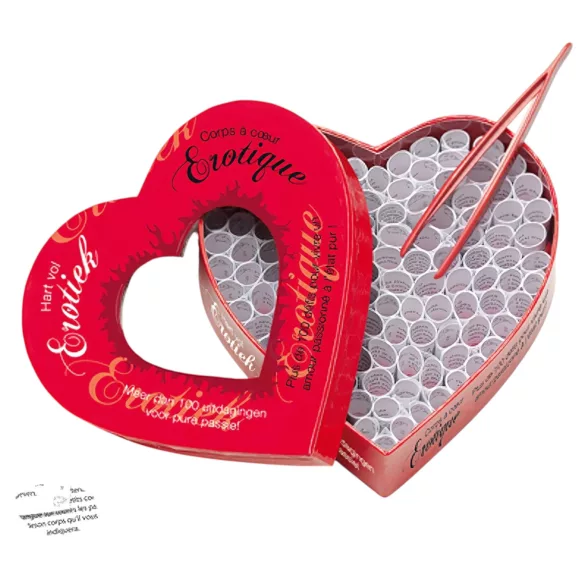 Tease & Please Erotic Heart - erotisk sällskapsspel (nederländska-franska)