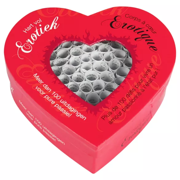 Tease & Please Erotic Heart - erotisk sällskapsspel (nederländska-franska)