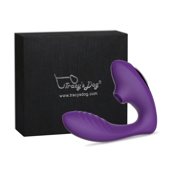 Tracy's Dog OG - G-punkt och klitorisvibrator (lila)