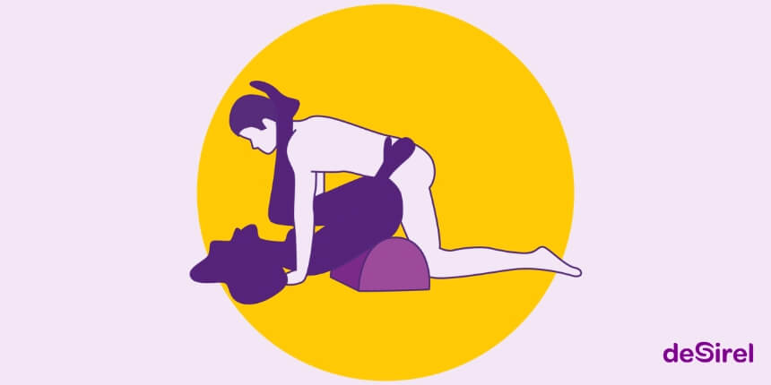 Ställningen B Vändning med Desirel Magic sexkudde | Desirel.se Sex Shop