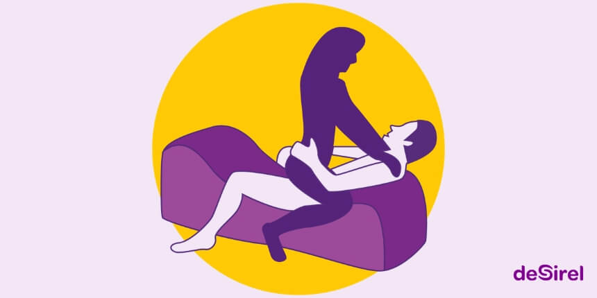 Ställningen Balans & Flöde med Desirel Magic sexkudde | Desirel.se Sex Shop