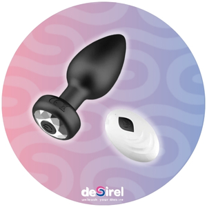 Desirel Easy Obsidian Remote-Control Anal Vibrator | Desirel Sex Shop