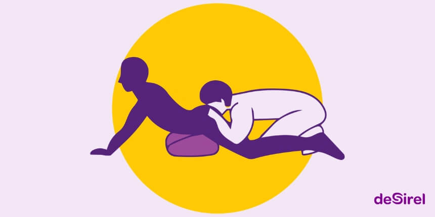 Ställningen Lekfullt Djup med Desirel Magic sexkudde | Desirel.se Sex Shop