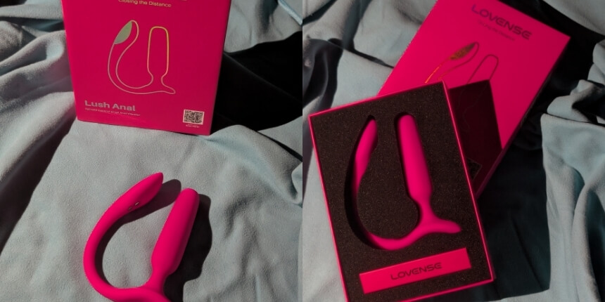 Lovense lush anal komfort, appstyrning och användarupplevelse | Desirel.se Sexshop