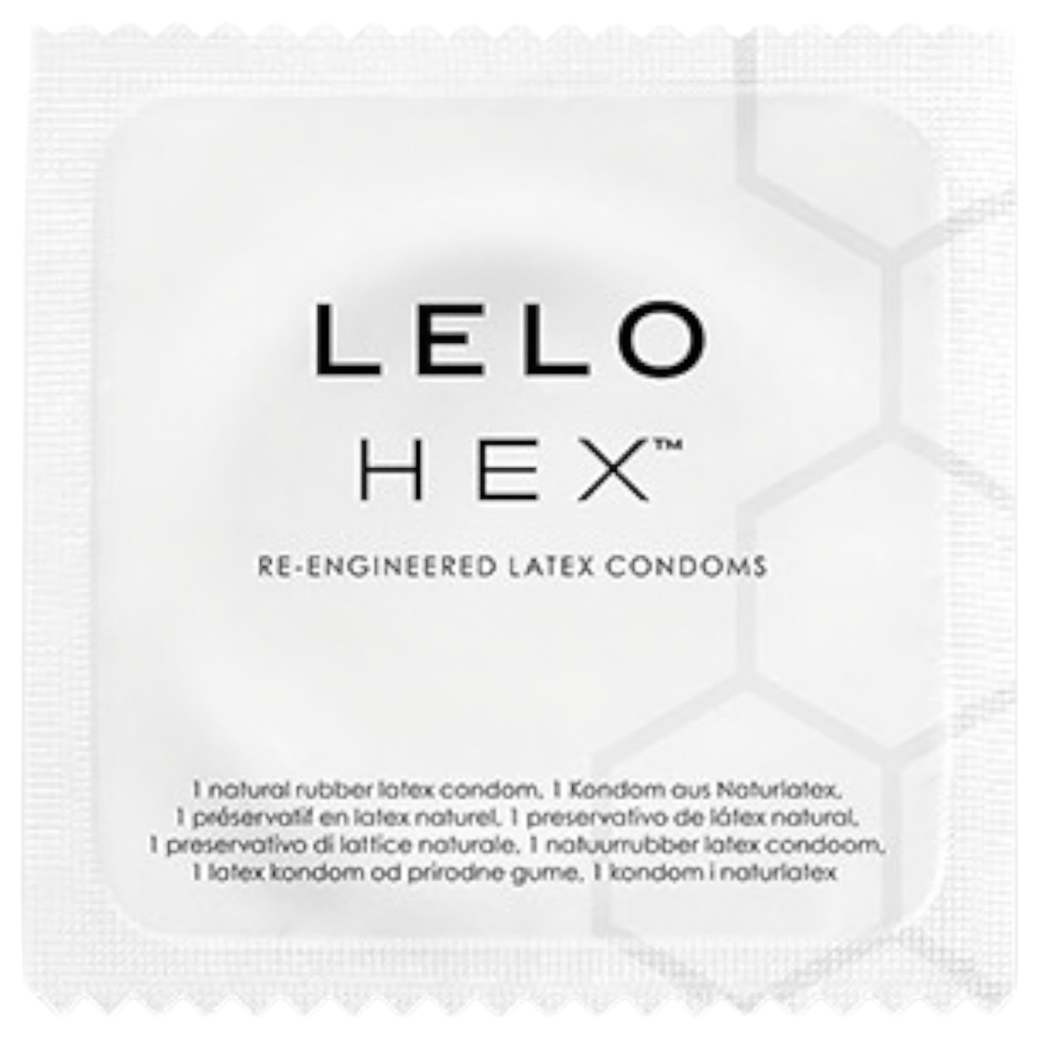 LELO Hex Original - kondom - ultratunt latex - 1 st