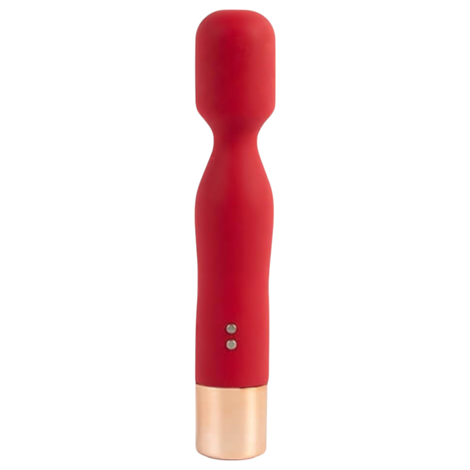 Lonely Charming - massagevibrator stav - uppladdningsbar - röd